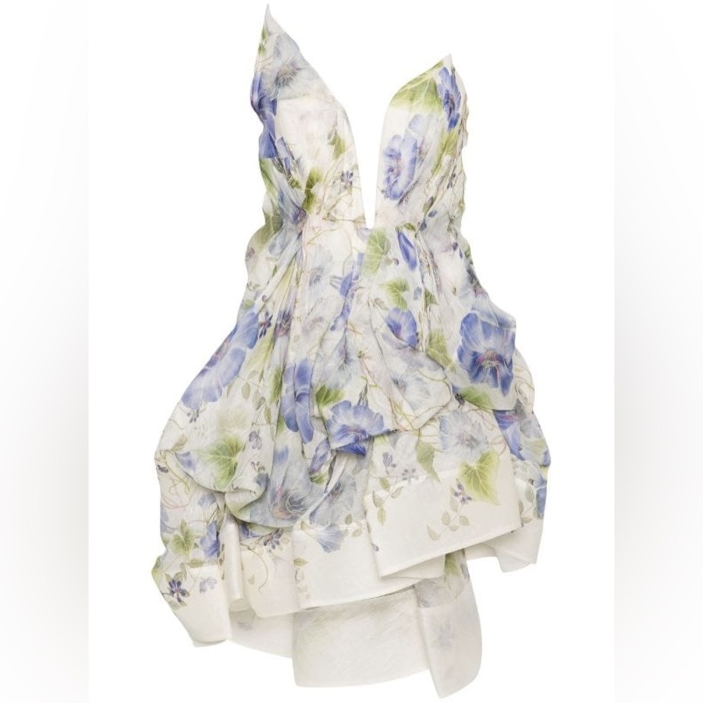 Zimmerman Natura Draped mini dress